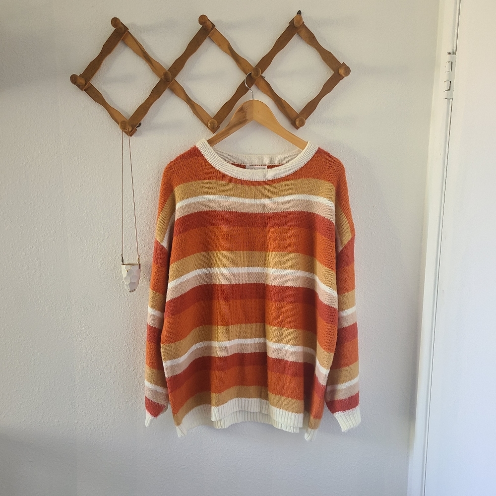 Stripped sweater coco jaimeson fall colors